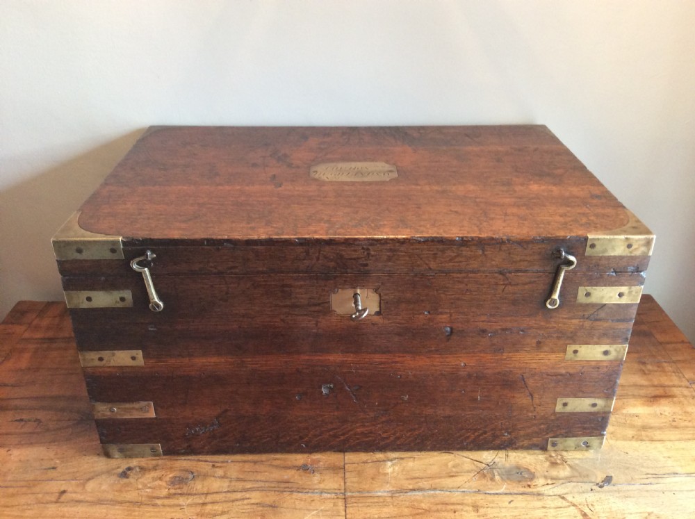 A late Georgian military campaign box