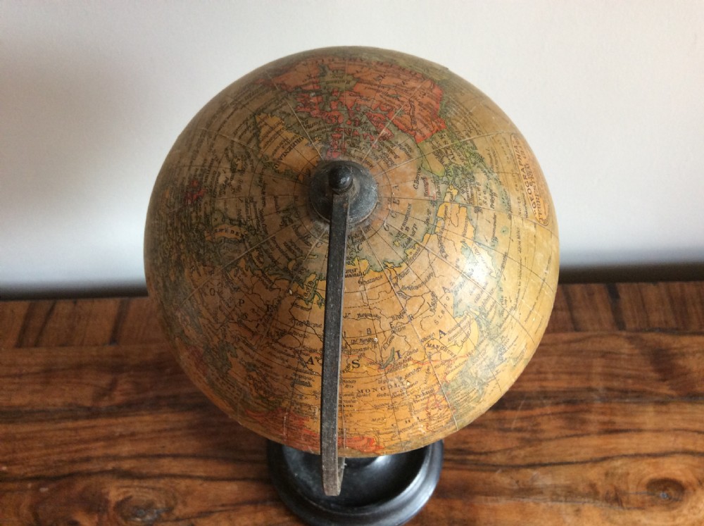 An untouched Geographia 6'' globe View VII