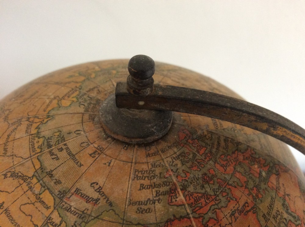 An untouched Geographia 6'' globe View VIII