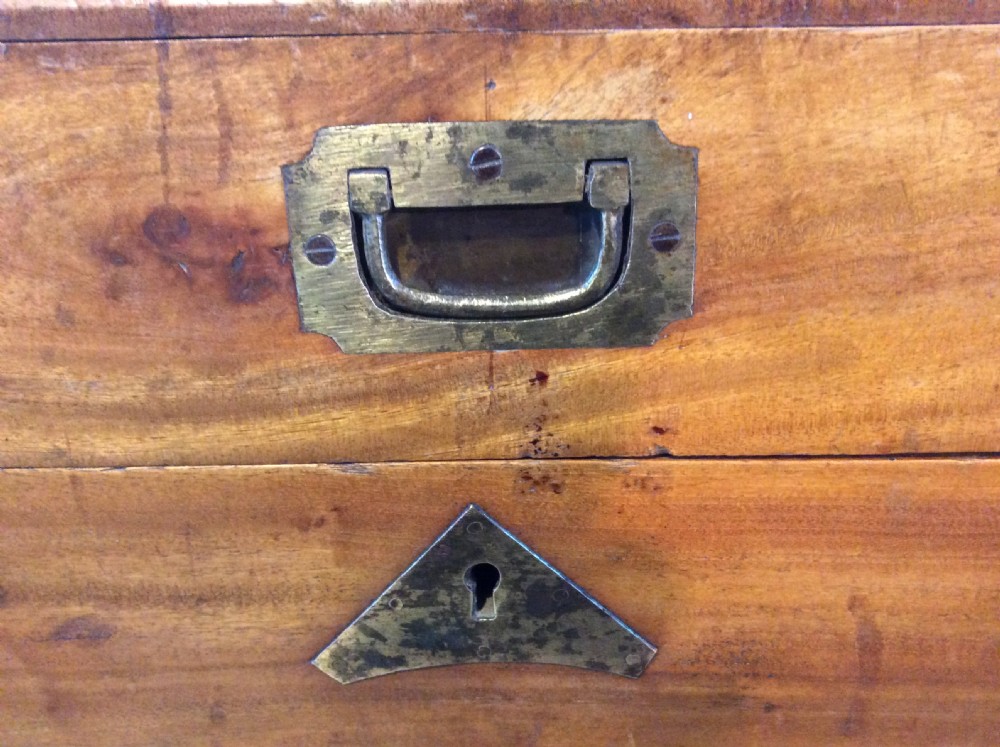 A military camphor campaign trunk View III