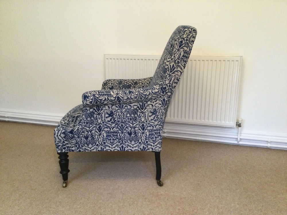 A French upholstered armchair View II