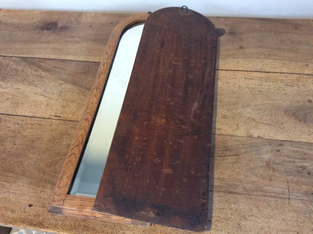 A pair of bleached oak framed pier mirrors View XI