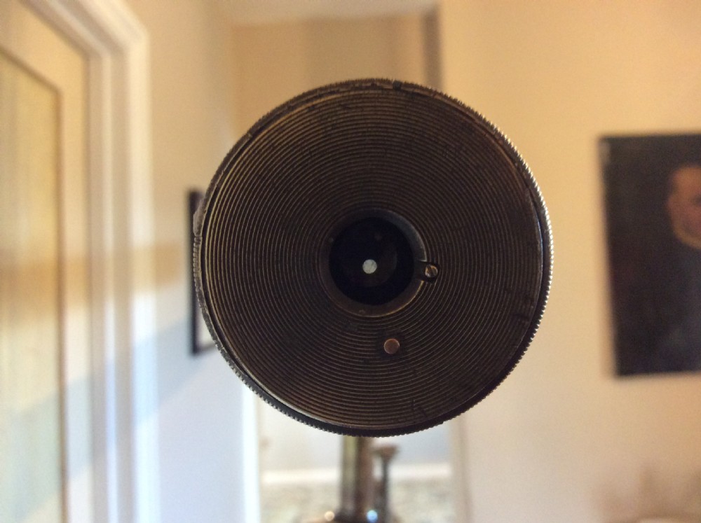 A large Negretti & Zambra telescope View XII