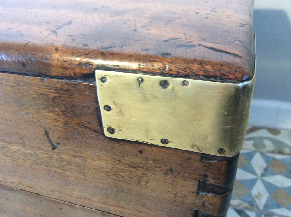 A 19thC Camphor campaign trunk View VII