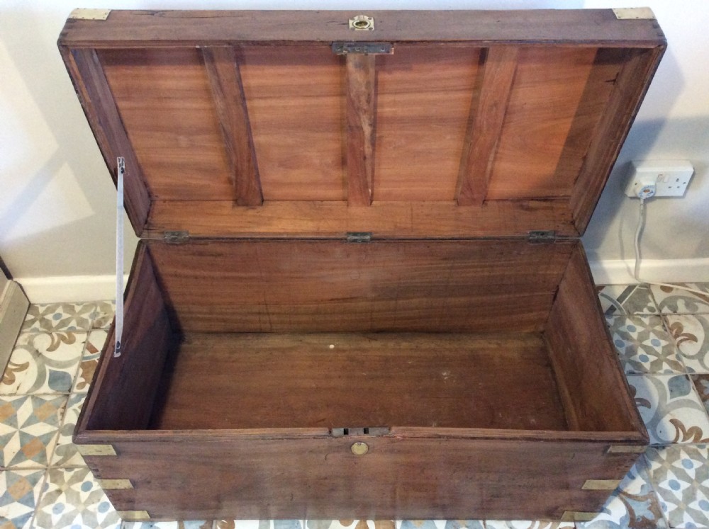 A 19thC Camphor campaign trunk View XII