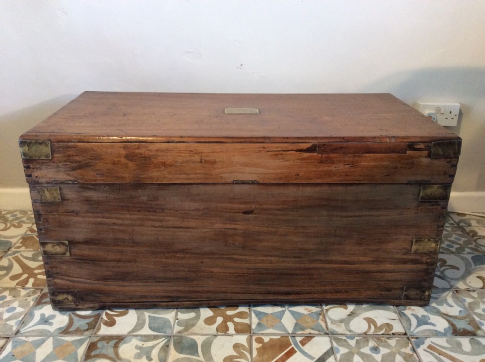 A 19thC Camphor campaign trunk View XIV