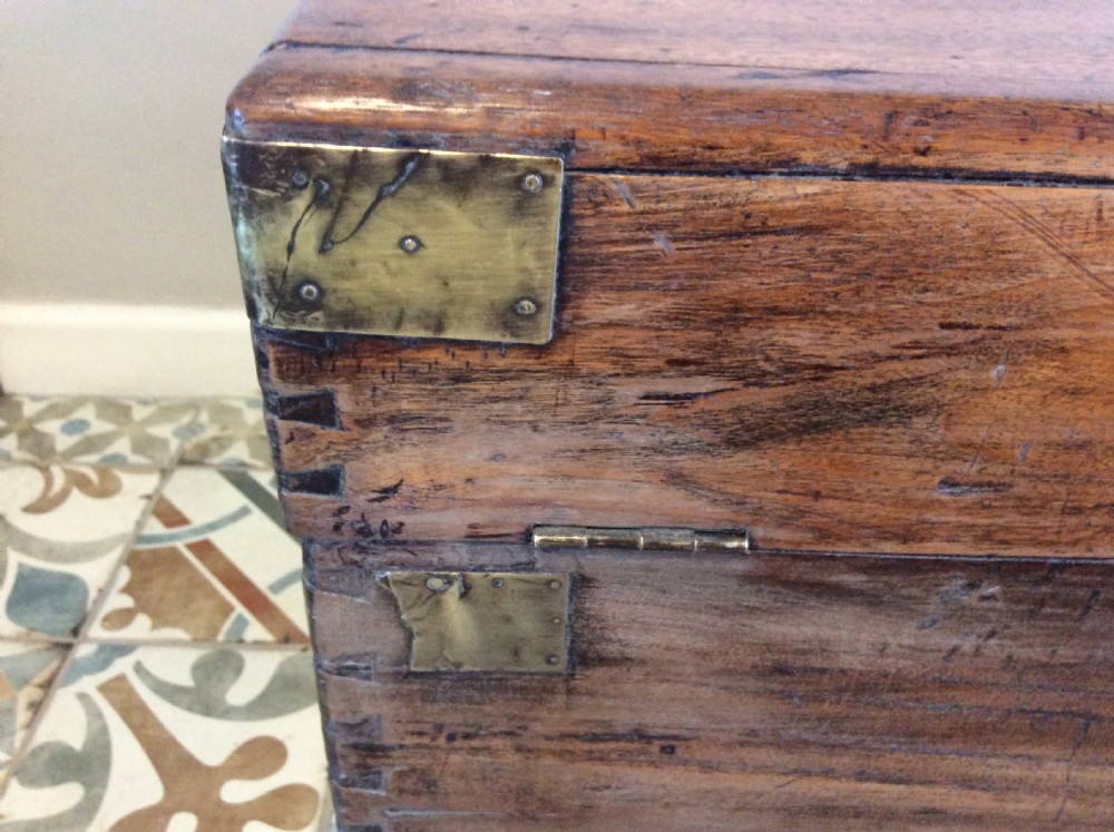 A 19thC Camphor campaign trunk View XVI