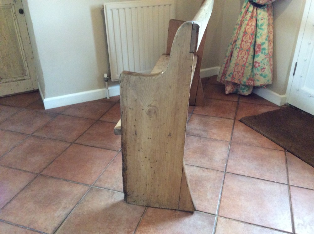 A rustic Victorian hall bench View IV