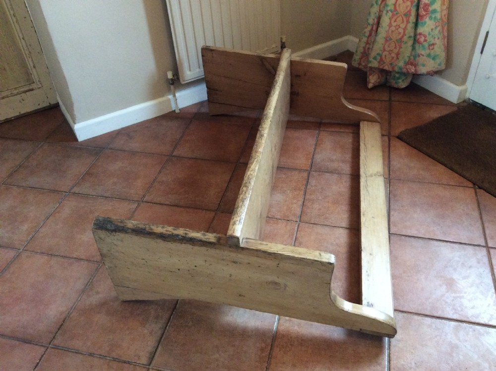 A rustic Victorian hall bench View XIII