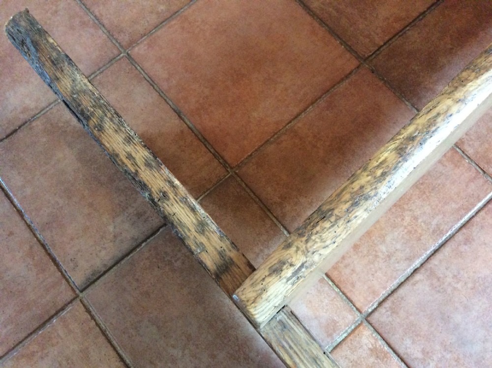 A rustic Victorian hall bench View XIV