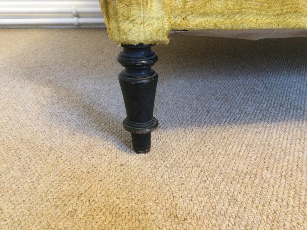 A 19thC French two seat sofa View VI