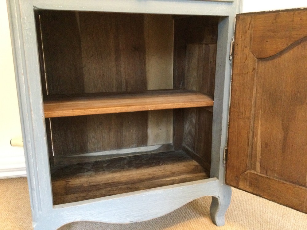  French painted floor standing cupboard View VII