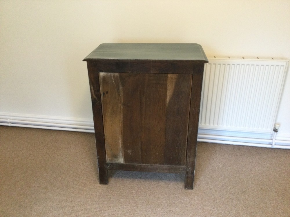  French painted floor standing cupboard View VIII