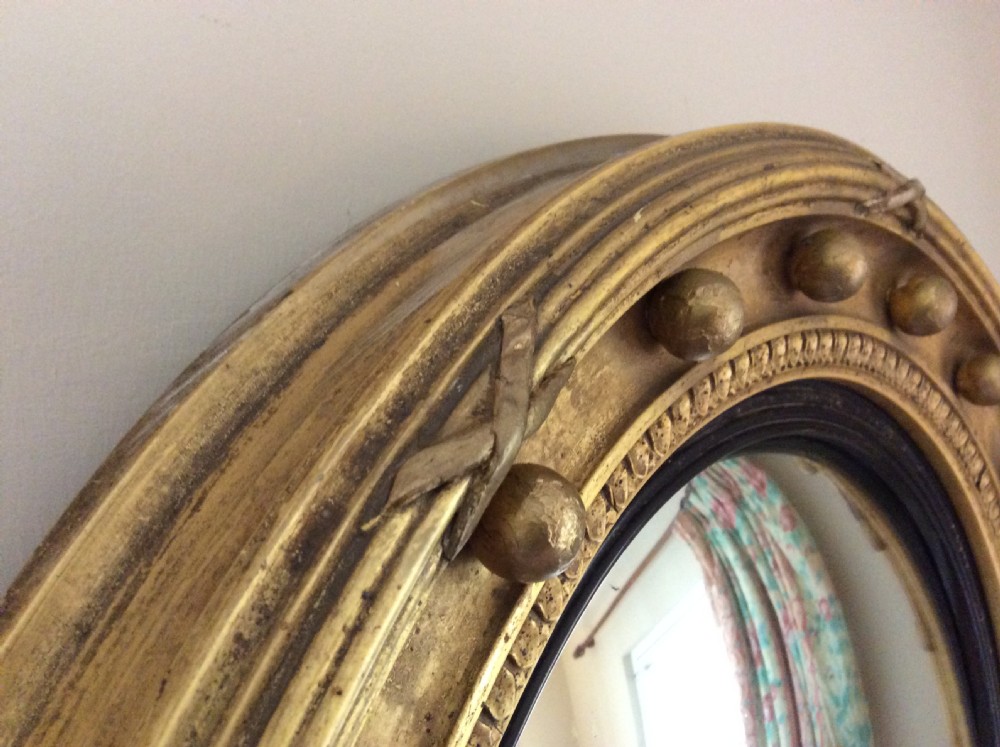 A 51cm dia convex wall mirror View IV