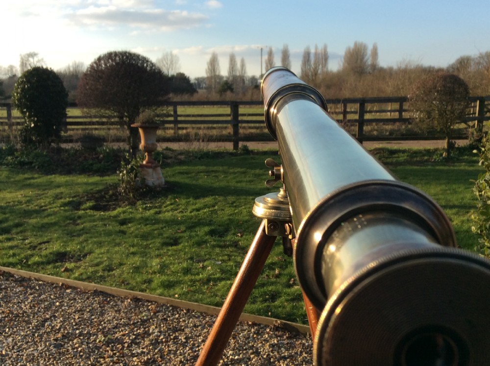 A powerful military telescope by Ross London View XVI