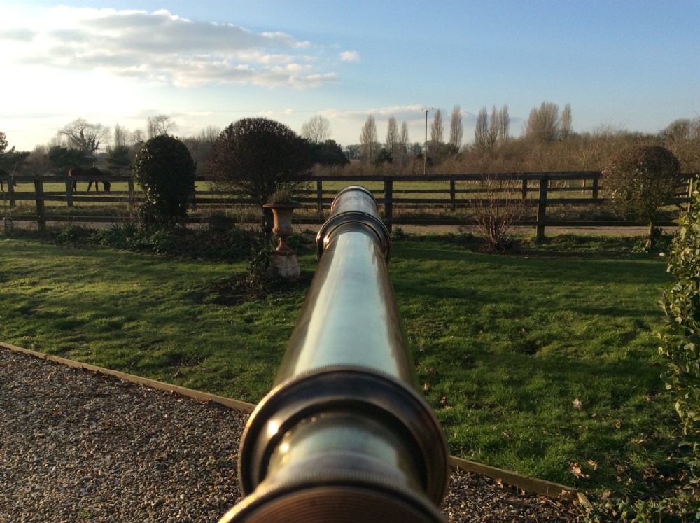 A powerful military telescope by Ross London View XVIII