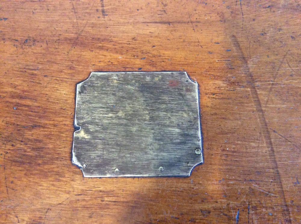 A good 19thC camphor campaign trunk View VI