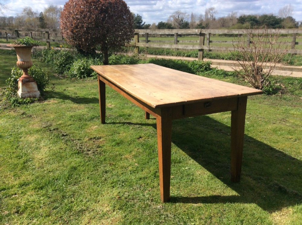 A 19thC French farmhouse table