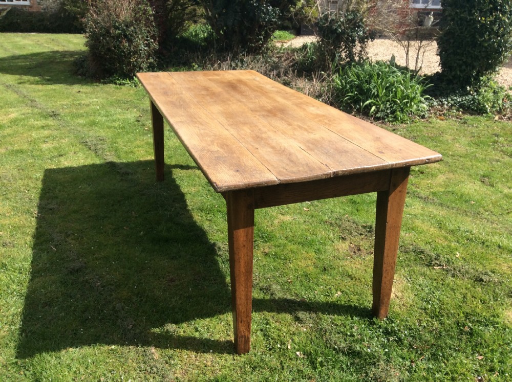 A 19thC French farmhouse table View II