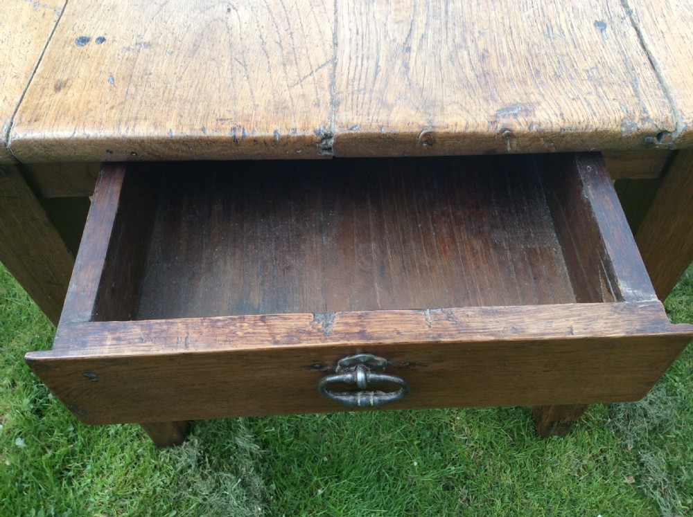 A 19thC French farmhouse table View VI