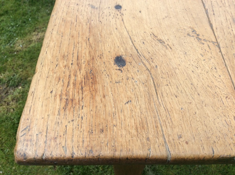 A 19thC French farmhouse table View XII