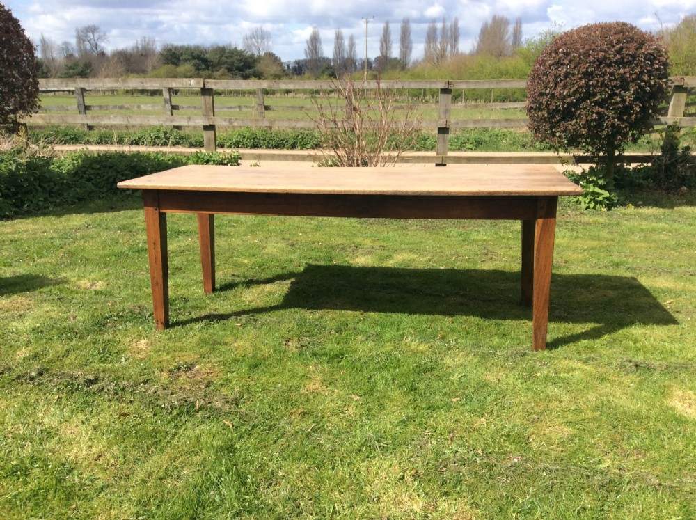 A 19thC French farmhouse table View XIII
