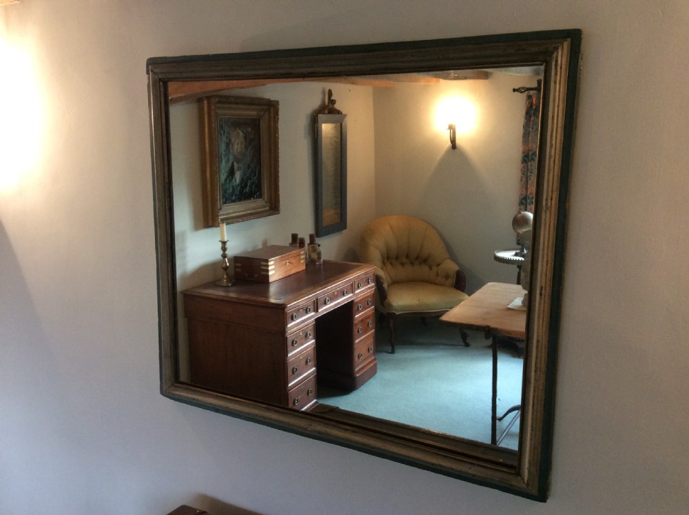 A 19thC French wall mirror