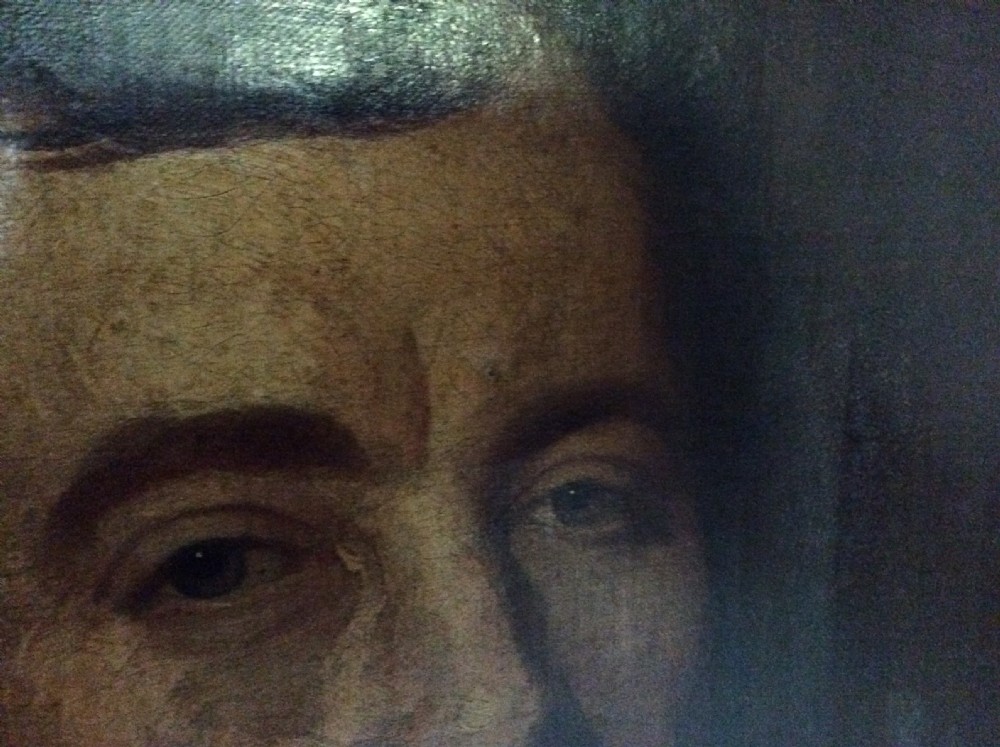 19thC oil portrait View V