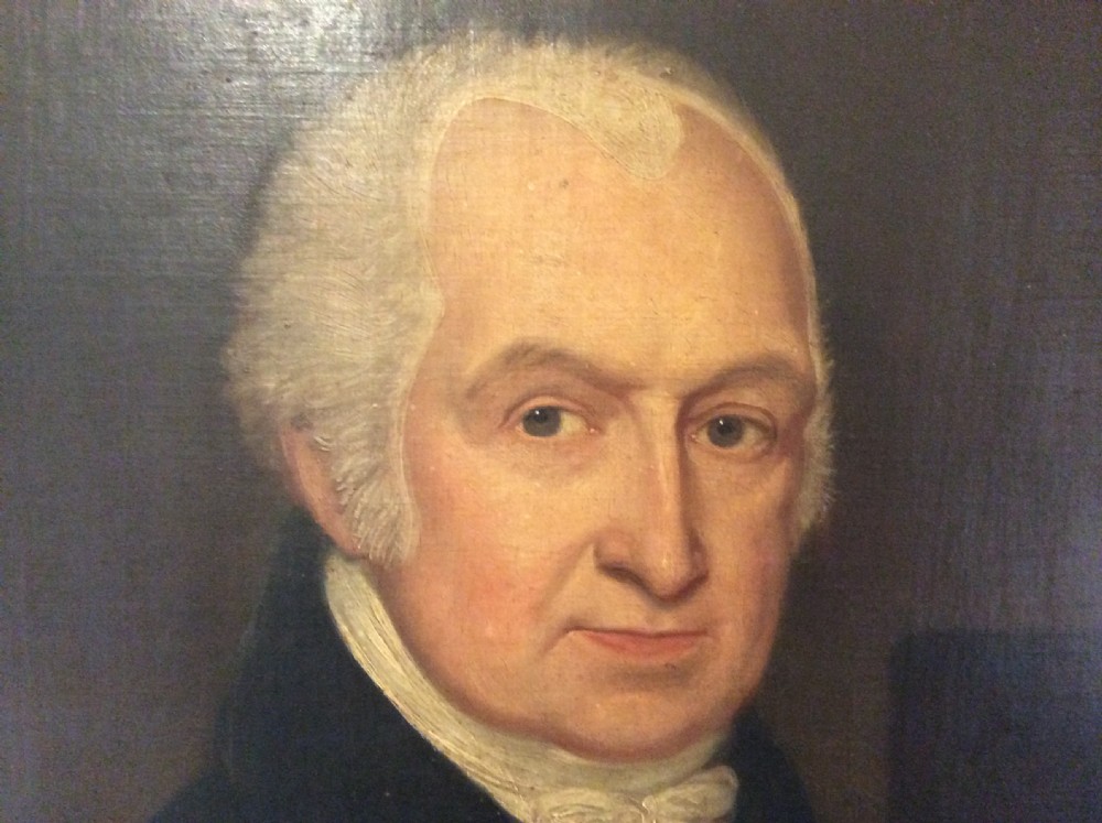A large Georgian oil portrait View II