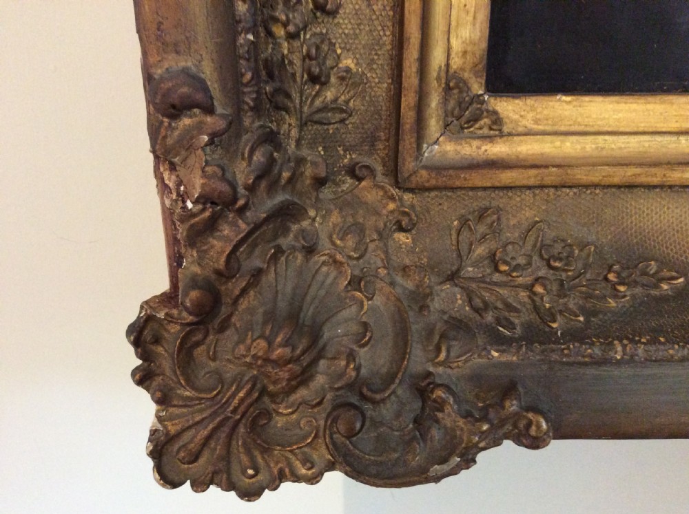 A large Georgian oil portrait View X
