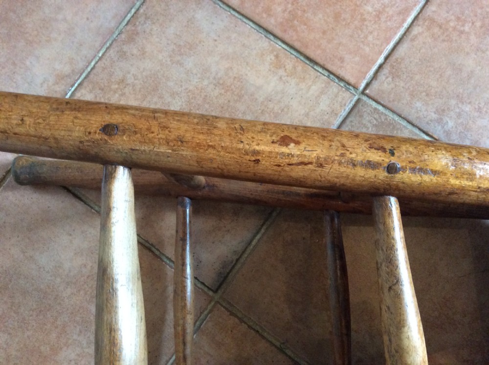 A Victorian tall kitchen country stool View V