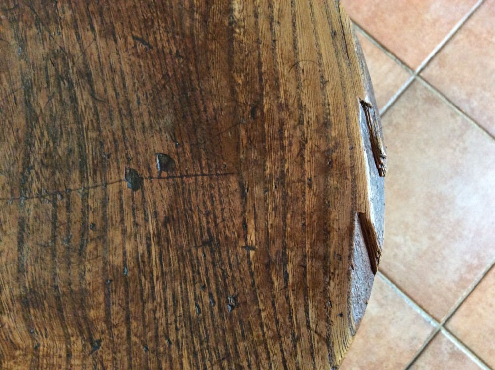 A Victorian tall kitchen country stool View IX