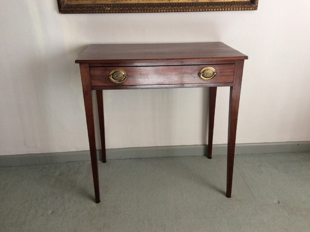 A Georgian hall side table