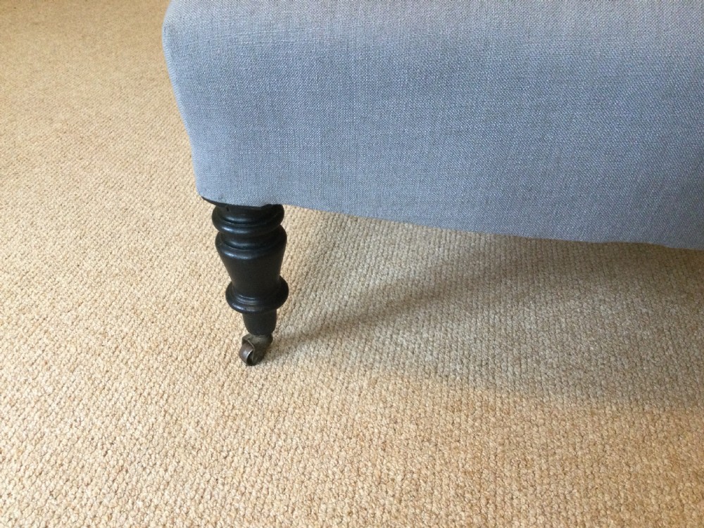 A 19thC French upholstered  armchair                                    View II