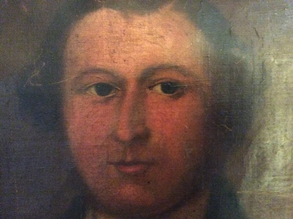 A Georgian oil portrait View II