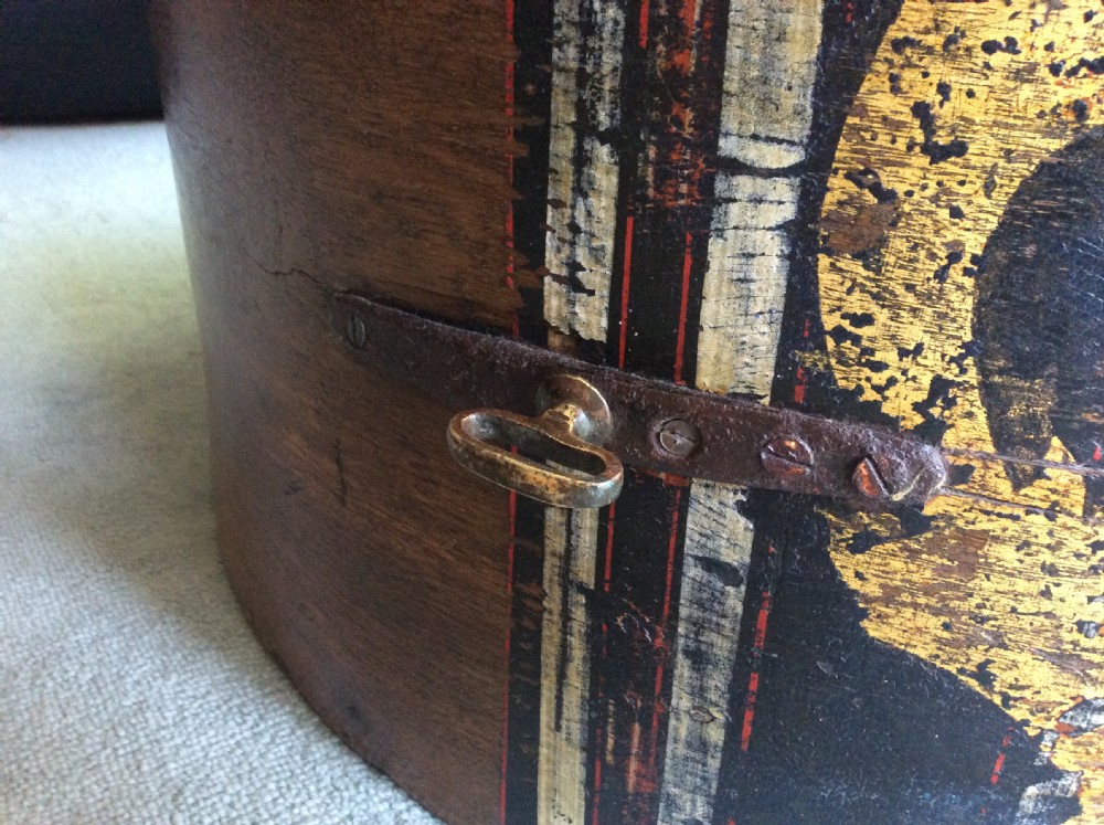 A 19thC decorative drum case coffee table View III