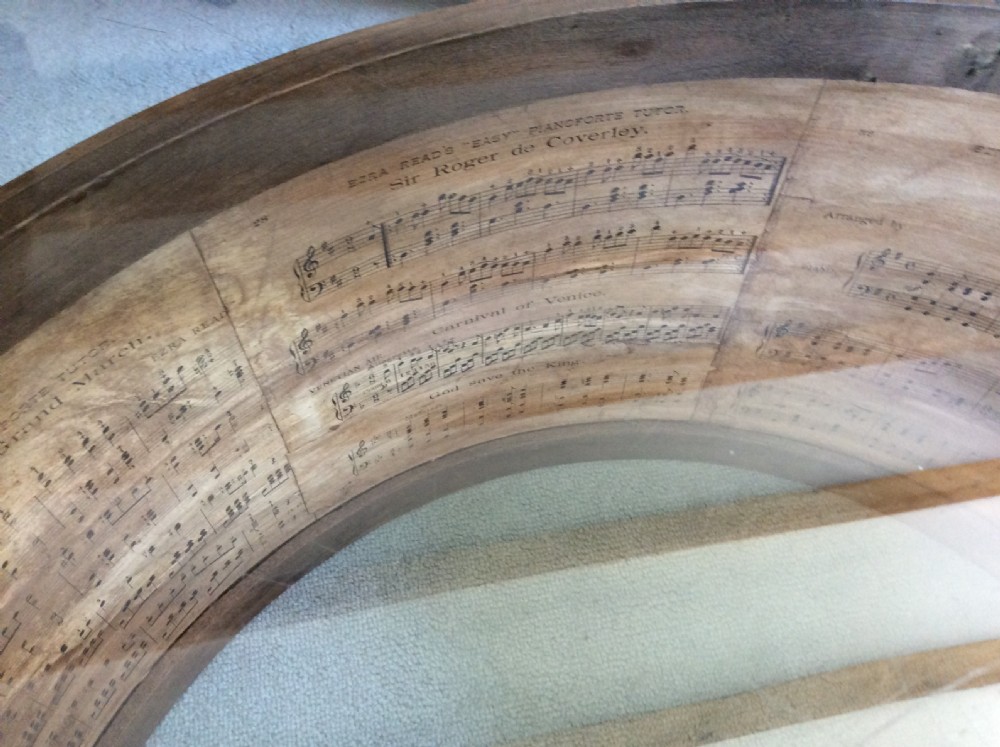 A 19thC decorative drum case coffee table View VII