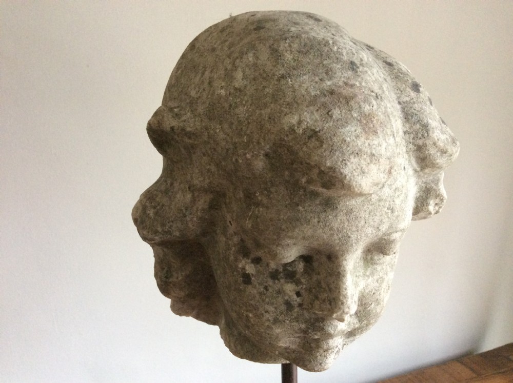 An antique marble bust View III