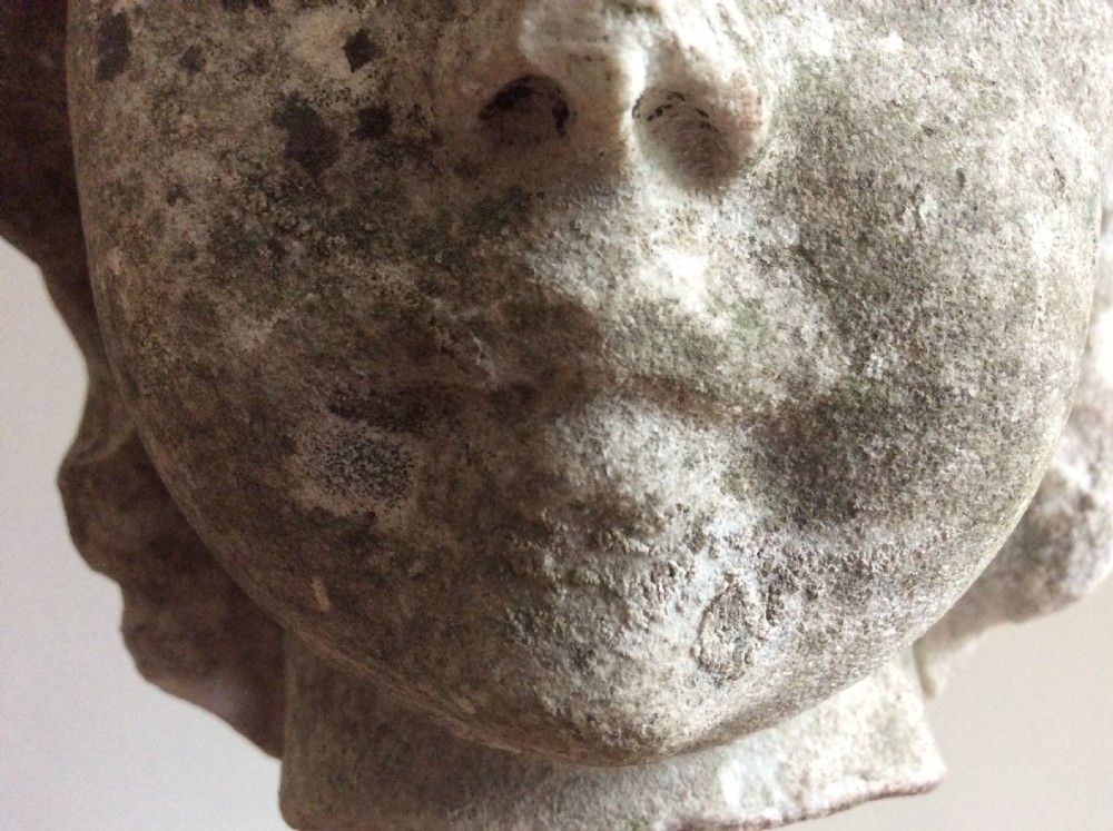 An antique marble bust View V