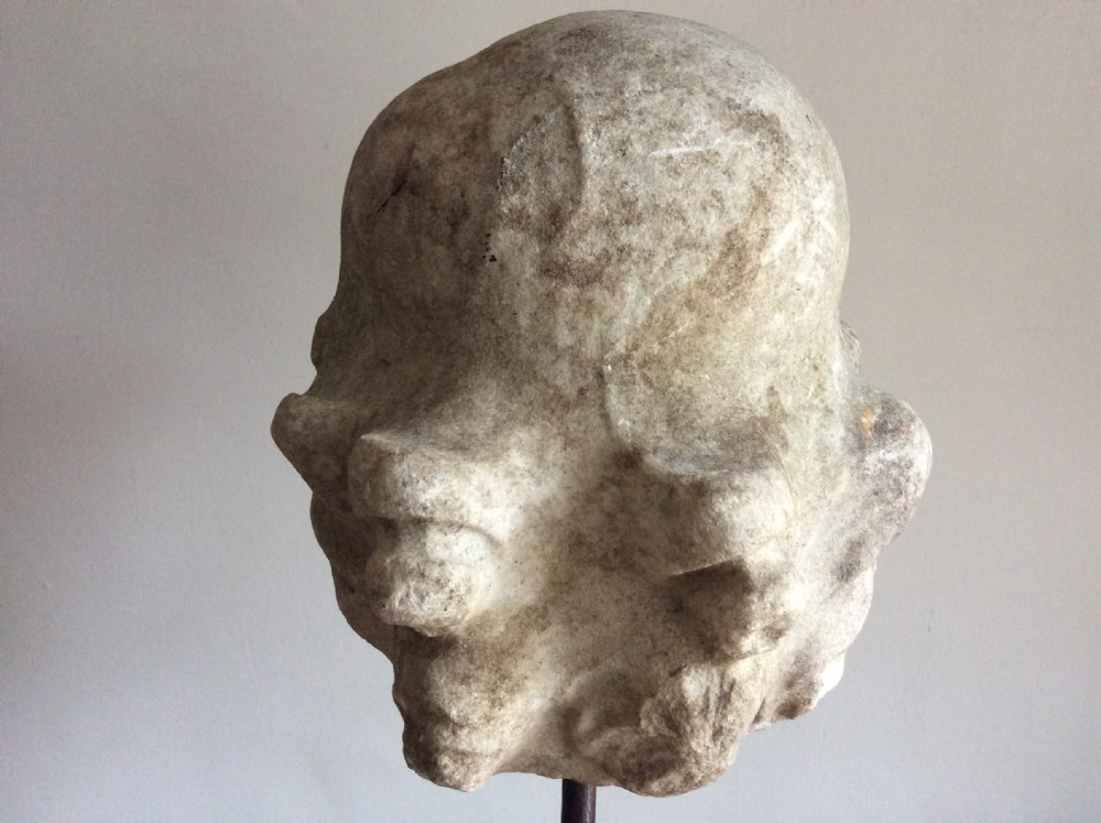 An antique marble bust View IX