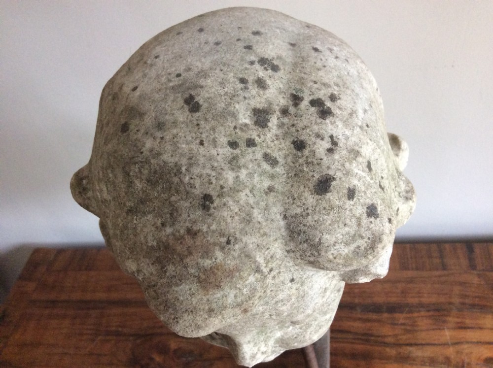 An antique marble bust View XII