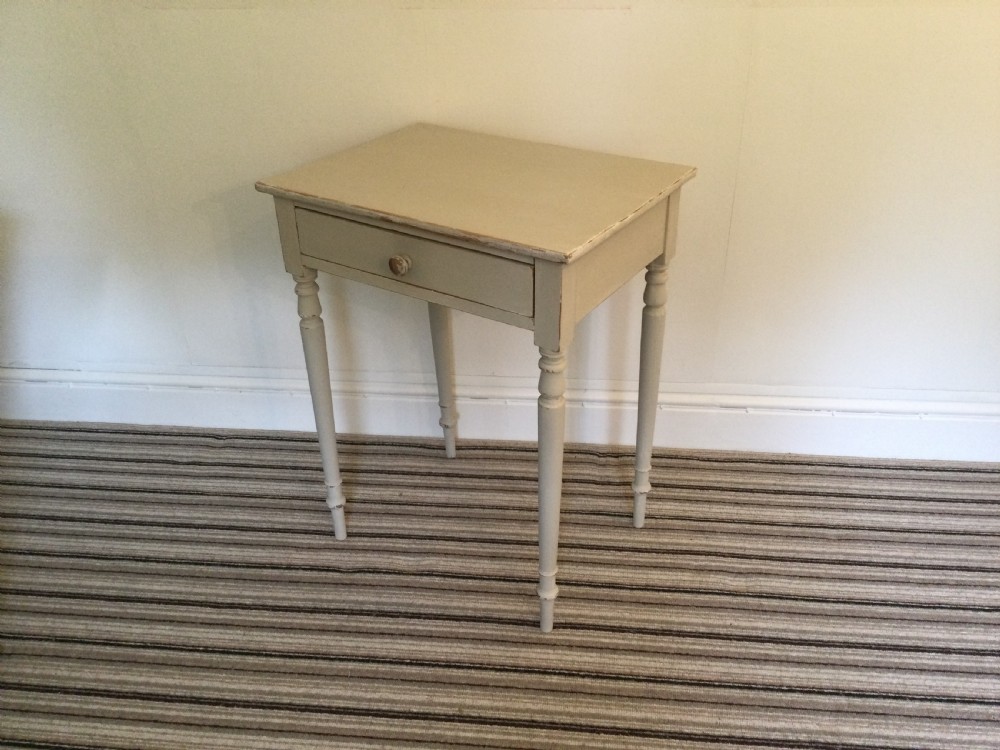 A 19thC English painted side table View II