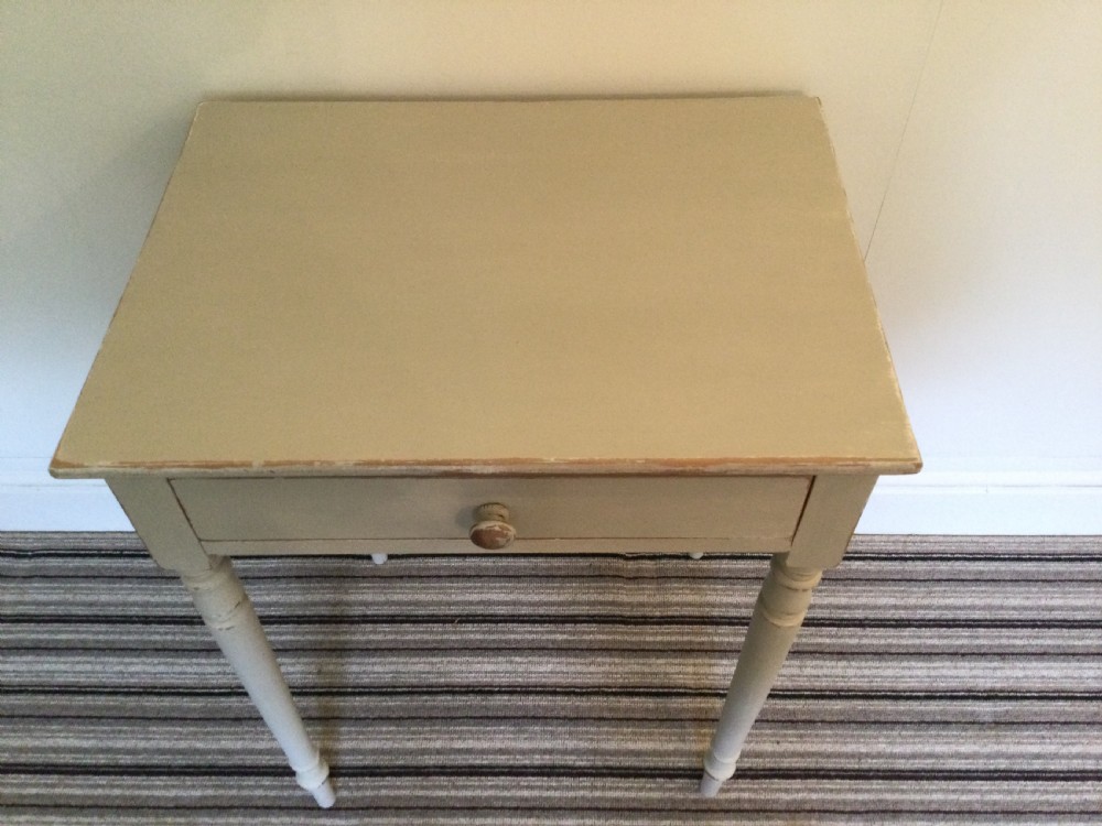 A 19thC English painted side table View IV