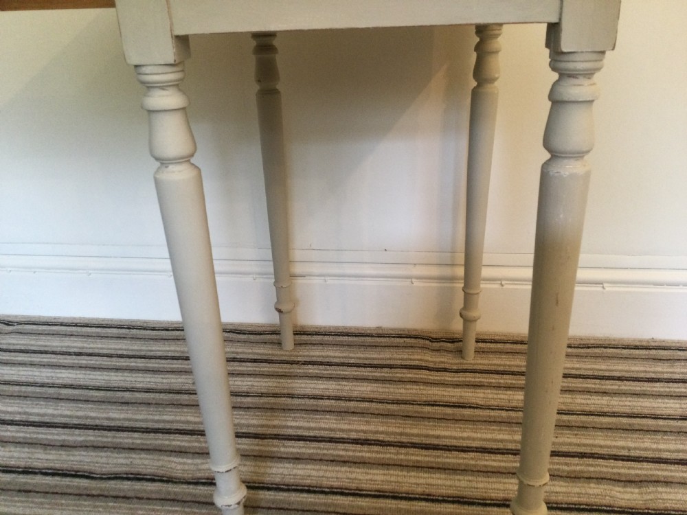 A 19thC English painted side table View VI