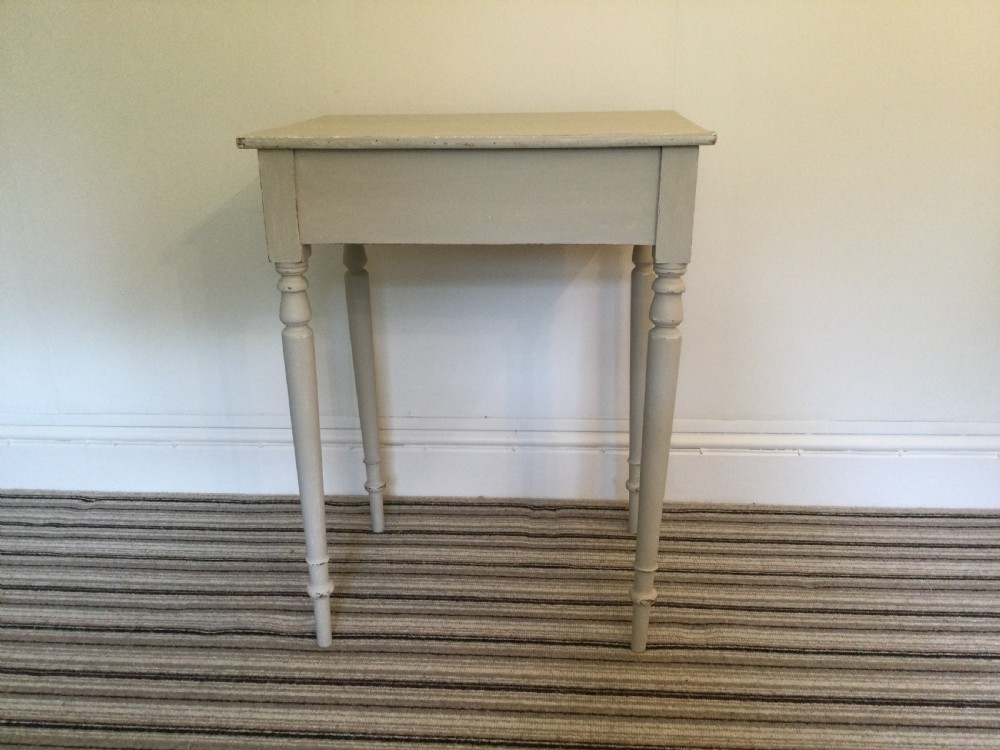 A 19thC English painted side table View VII
