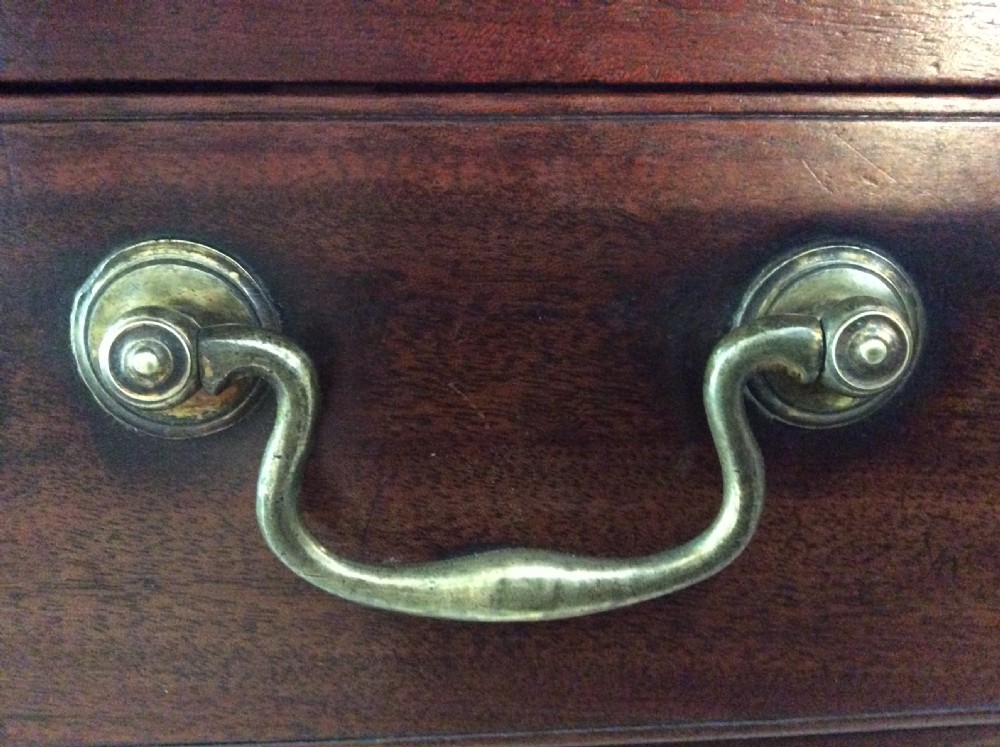 A Georgian mahogany lamp side table View IV