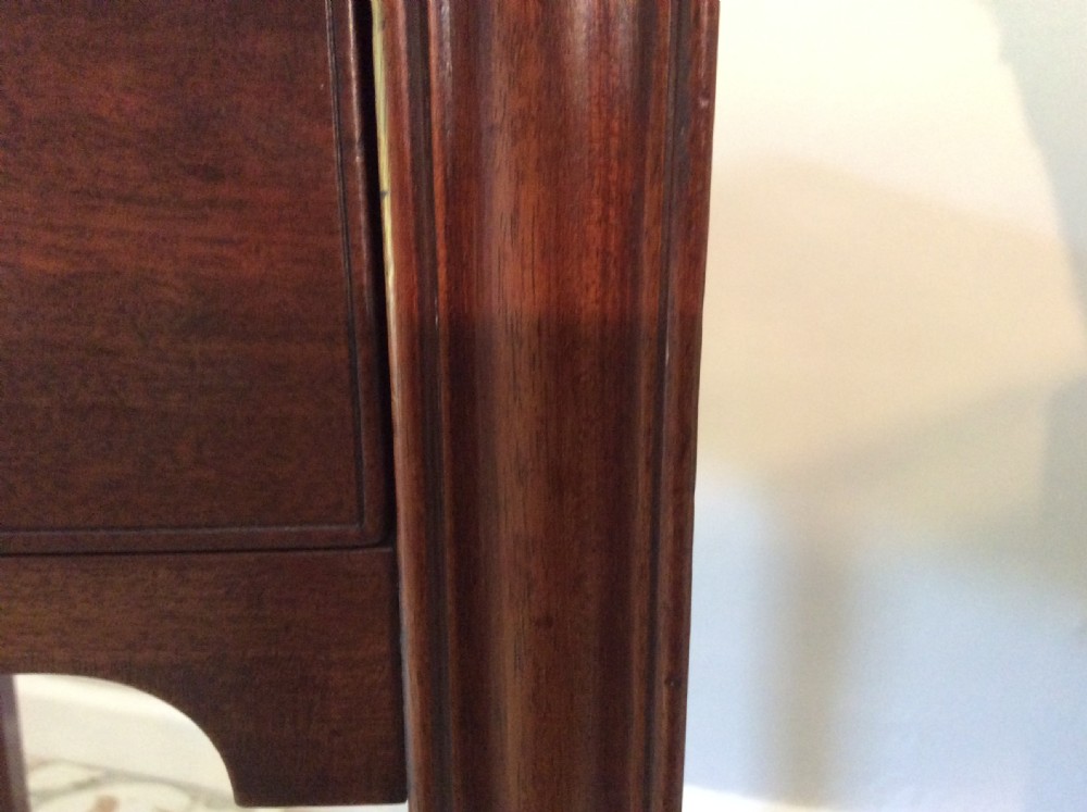 A Georgian mahogany lamp side table View VI