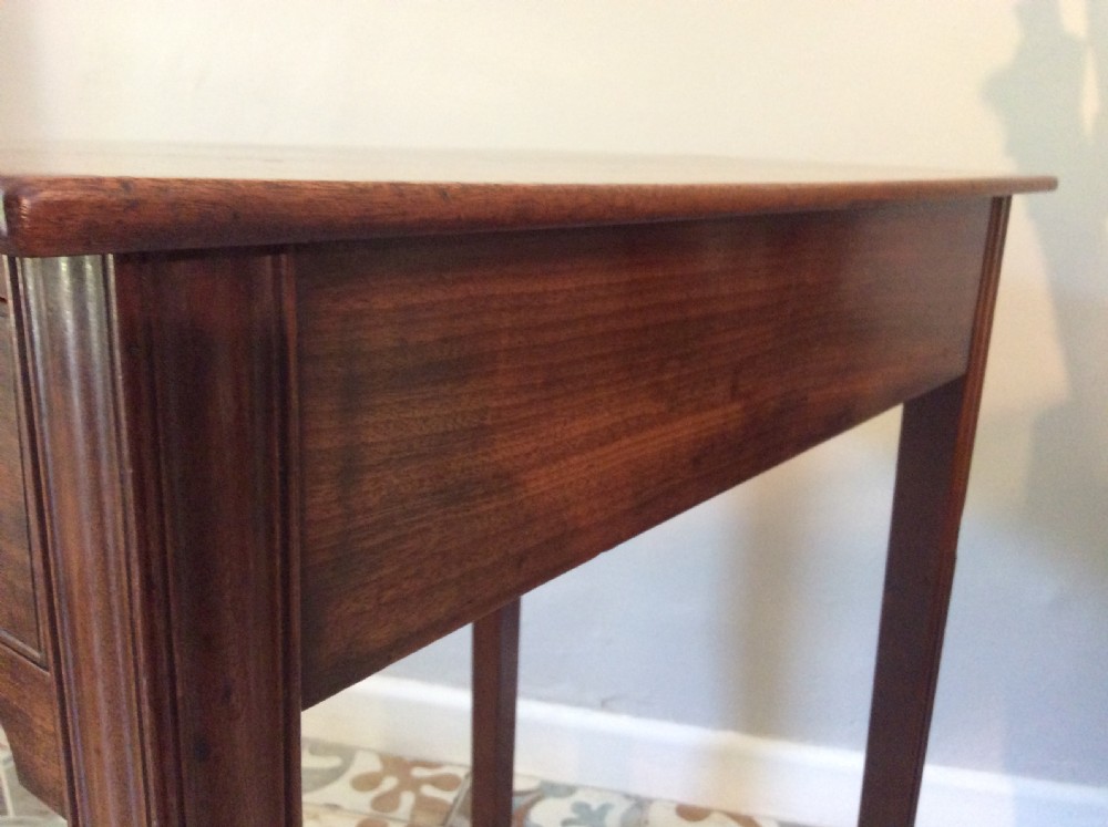 A Georgian mahogany lamp side table View VII