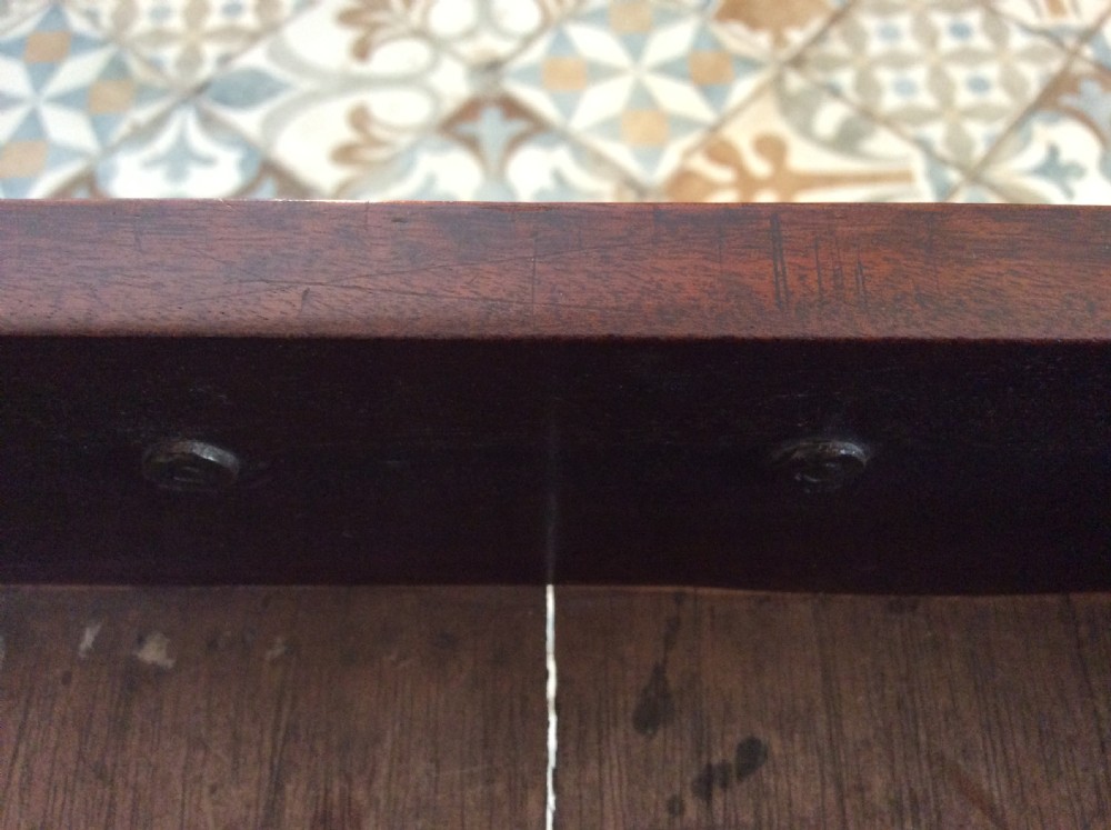 A Georgian mahogany lamp side table View XII