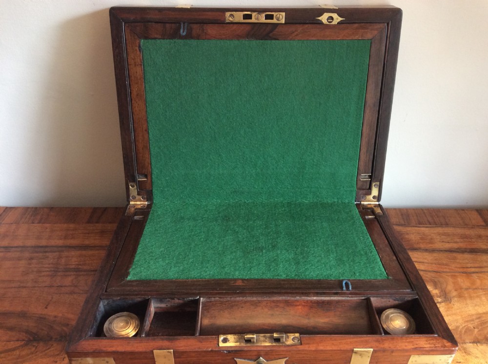 A William IV writing slope View VI